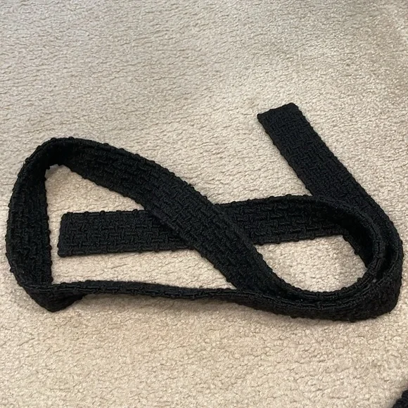 Calvin Klein women size 6 black jacket with belt - Picture 9 of 9